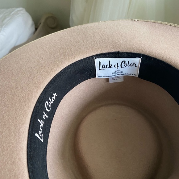 Lack Of Color Tan Wide-Brim Hat main image 4